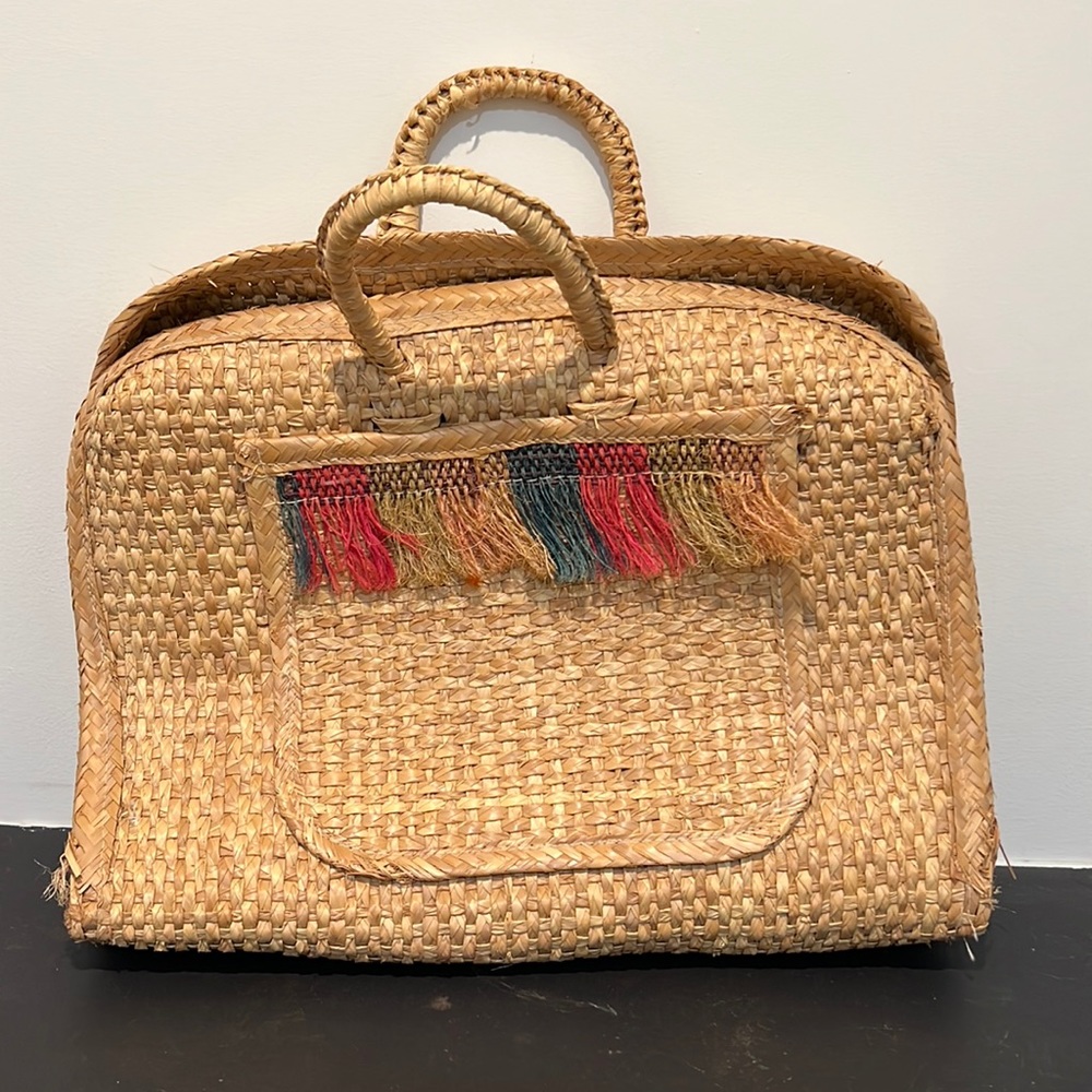 Vintage Straw Bag